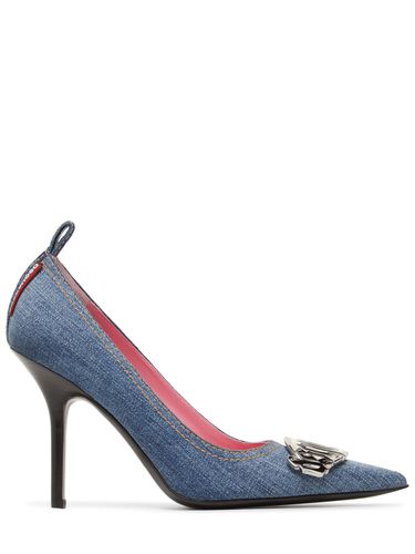 Escarpins En Denim Gothic 100 Mm - DSQUARED2 - Modalova