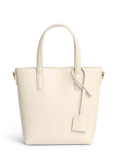 Sac Cabas En Cuir Mini Toy - SAINT LAURENT - Modalova