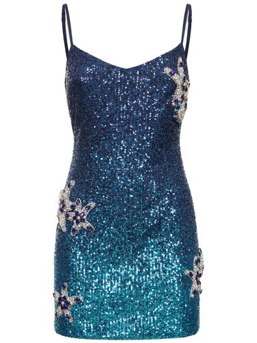 Robe Courte En Sequins - PATBO - Modalova