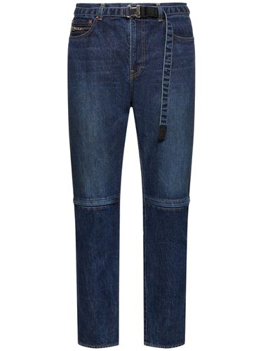 Pantalon En Denim De Coton - SACAI - Modalova