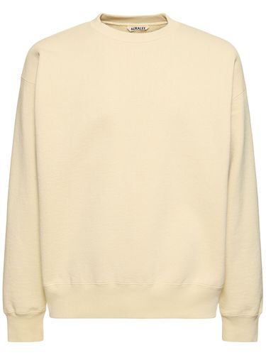 Sweat-shirt En Maille De Coton - AURALEE - Modalova