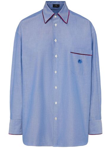 Chemise En Popeline De Coton - ETRO - Modalova