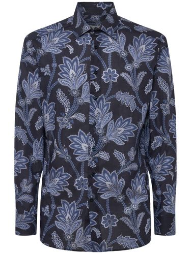 Chemise En Coton Imprimé Floral - ETRO - Modalova