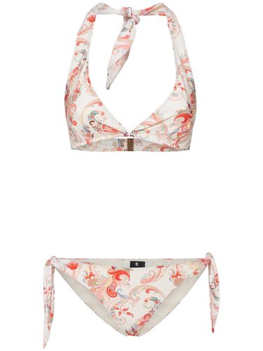 Bikini Triangle En Lycra Imprimé - ETRO - Modalova