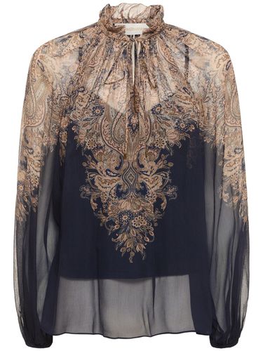 Blouse En Viscose Imprimé Paisley Natura - ZIMMERMANN - Modalova