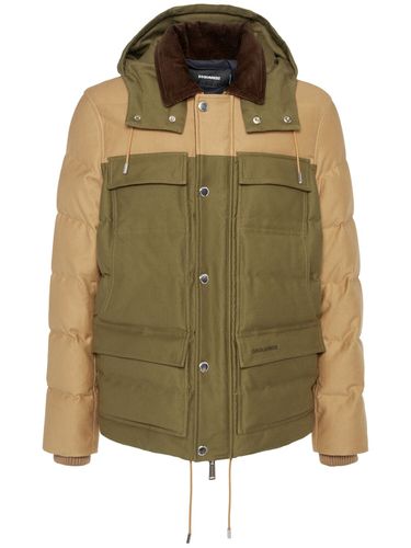 Blouson Utilitaire En Coton - DSQUARED2 - Modalova