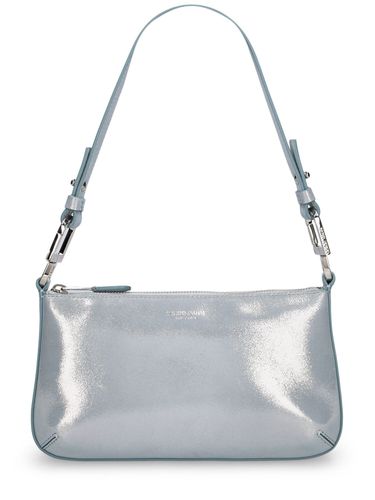 Petit Sac Porté Épaule En Cuir Brillant - GIORGIO ARMANI - Modalova