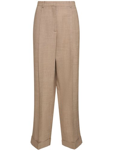 Pantalon Droit En Laine Tor - THE ROW - Modalova