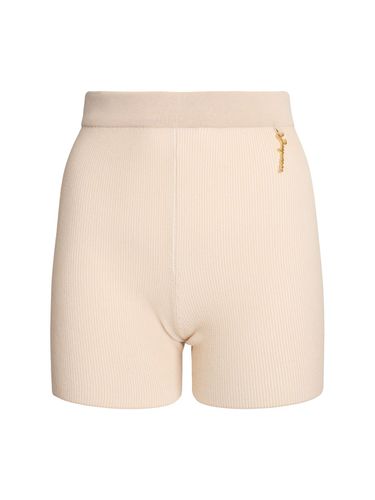 Short En Maille Côtelée Le Short Pralu - JACQUEMUS - Modalova