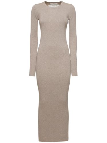 Robe Longue En Cachemire Et Coton Snake - EXTREME CASHMERE - Modalova