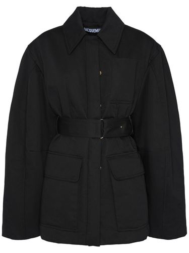 Veste En Toile Le Blouson Bari - JACQUEMUS - Modalova