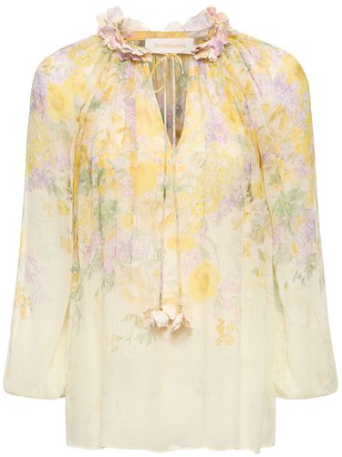 Blouse En Viscose Florale Natura - ZIMMERMANN - Modalova