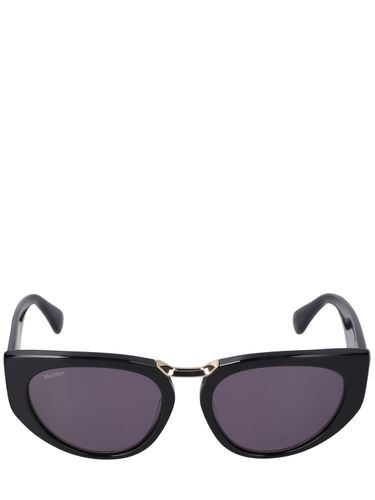 Lunettes De Soleil Rondes En Acétate Bridge1 - MAX MARA - Modalova