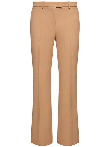 Pantalon Évasé Court En Crêpe Haylee - MICHAEL KORS COLLECTION - Modalova