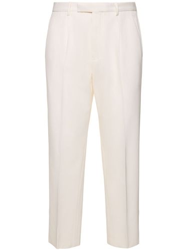 Pantalon Plissé En Coton Et Laine - ZEGNA - Modalova