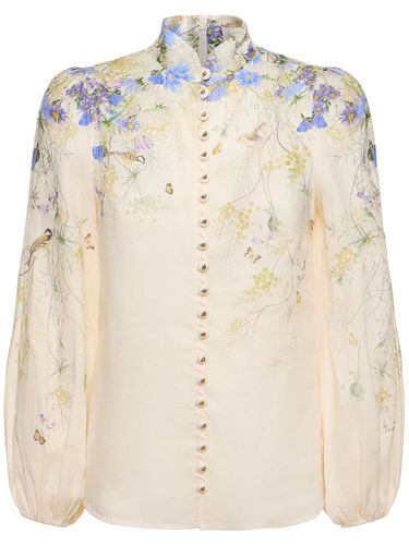 Blouse Boutonnée Imprimée Harmony - ZIMMERMANN - Modalova