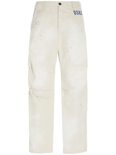 Pantalon Osaka Fit En Coton Dsq2 - DSQUARED2 - Modalova