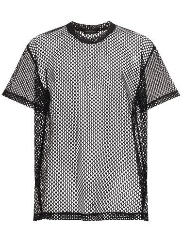 T-shirt En Mesh - COMME DES GARÇONS HOMME PLUS - Modalova