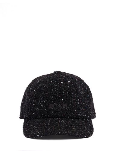 Casquette En Tweed - MSGM - Modalova