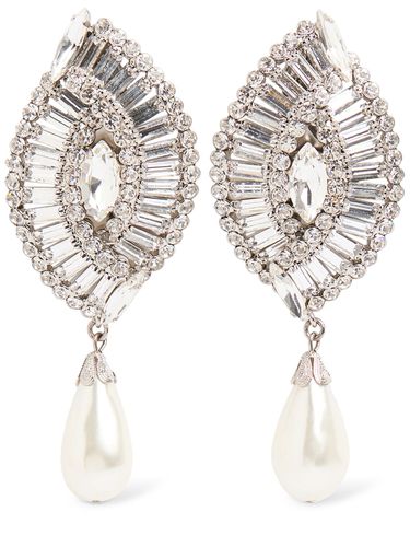 Boucles D'oreilles En Fausses Perles Et Cristaux - ALESSANDRA RICH - Modalova