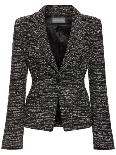 Veste En Tweed À Boutonnage Simple - ALBERTA FERRETTI - Modalova