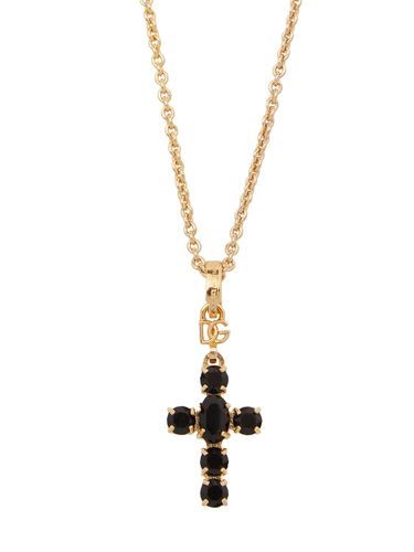 Collier À Pendentif Croix Plaquée - DOLCE & GABBANA - Modalova