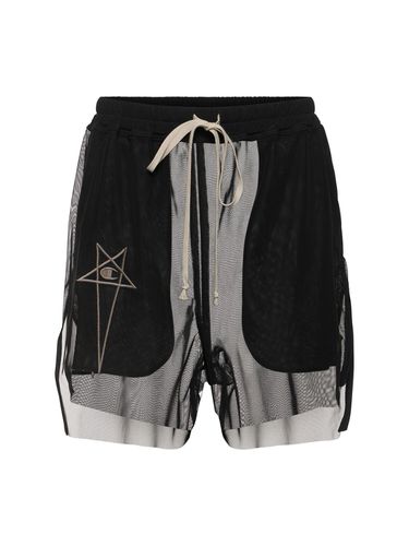 Short En Micromesh À Logo Champion - RICK OWENS - Modalova