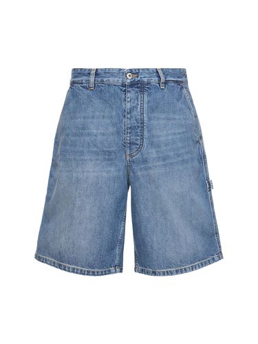 Short Cargo En Denim Indigo Vintage - BOTTEGA VENETA - Modalova