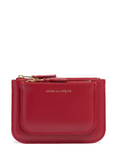 Portefeuille Avec Poche Outside - COMME DES GARÇONS WALLET - Modalova