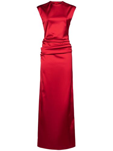 Robe Longue En Satin Rea - MAX MARA - Modalova