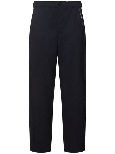 Pantalon Droit En Laine Taille Haute - MARNI - Modalova