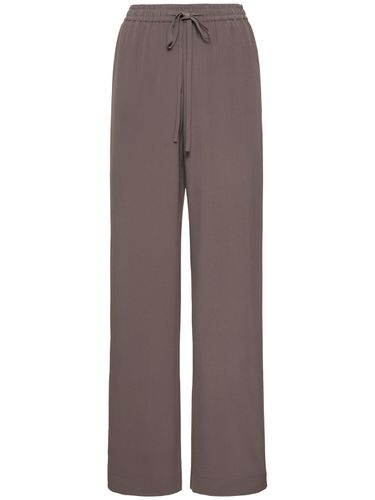 Pantalon Ample Élastique En Soie - MATTEAU - Modalova