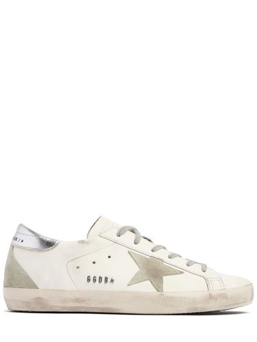 Sneakers En Cuir Et Daim Super-star 20 Mm - GOLDEN GOOSE - Modalova