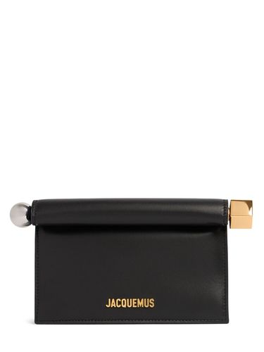 Pochette En Cuir La Petite Pochette Rond - JACQUEMUS - Modalova