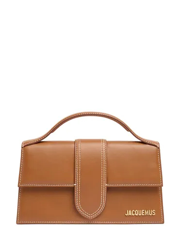 Sac En Cuir Lisse Le Grand Bambino - JACQUEMUS - Modalova