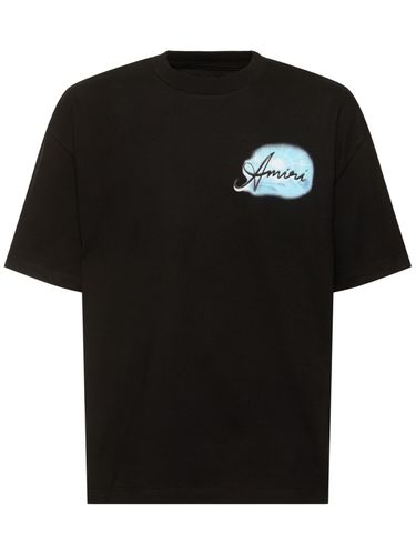 T-shirt Oversize Airbrush - AMIRI - Modalova