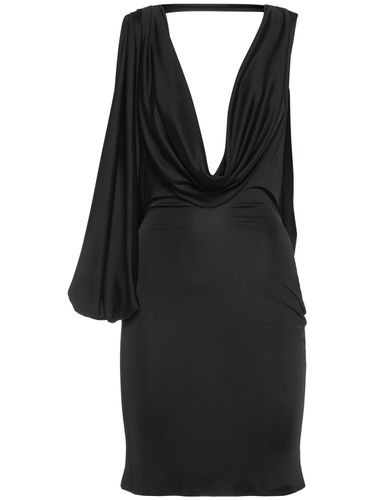 Robe Courte En Jersey De Viscose Brillante - DSQUARED2 - Modalova