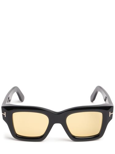 Lunettes De Soleil Carrées En Plastique Ilias - TOM FORD - Modalova