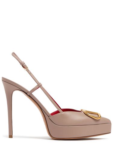 Escarpins En Cuir Vlogo 120 Mm - VALENTINO GARAVANI - Modalova