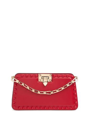 Pochette En Cuir Rockstud - VALENTINO GARAVANI - Modalova