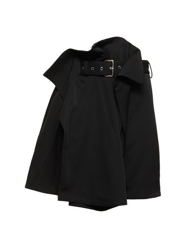 Jupe Courte En Gabardine De Laine - JW ANDERSON - Modalova