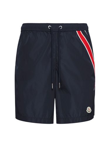 Short De Bain En Nylon Bi-stretch Léger - MONCLER - Modalova