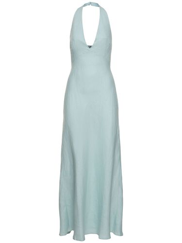 Robe Longue En Lin Delilah - REFORMATION - Modalova