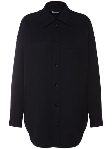 Chemise En Sergé De Laine - BOTTEGA VENETA - Modalova