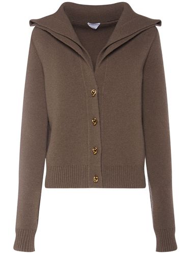 Cardigan En Laine Mélangée - BOTTEGA VENETA - Modalova