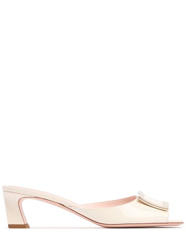 Mules En Cuir Verni Trompette 45 Mm - ROGER VIVIER - Modalova