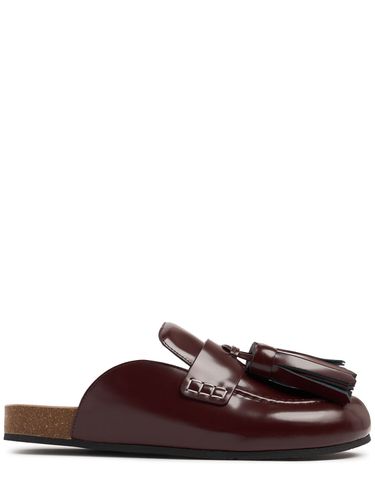 Mules En Cuir Brossé Détail Chaîne 15 Mm - JW ANDERSON - Modalova