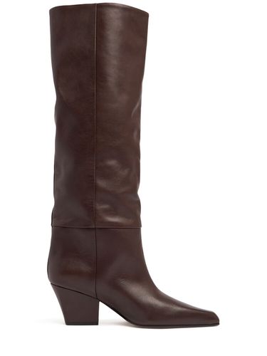 Bottes Hautes En Cuir Jane 60 Mm - PARIS TEXAS - Modalova