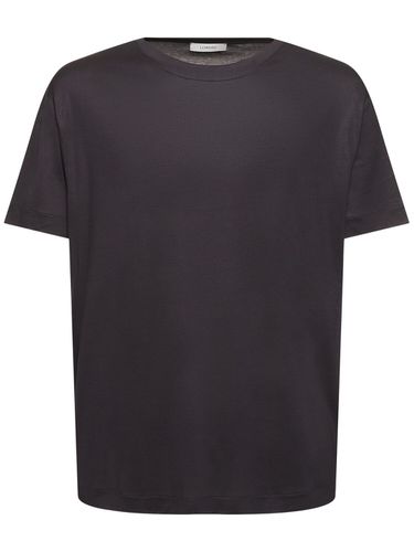 T-shirt En Jersey De Coton Épais - LEMAIRE - Modalova