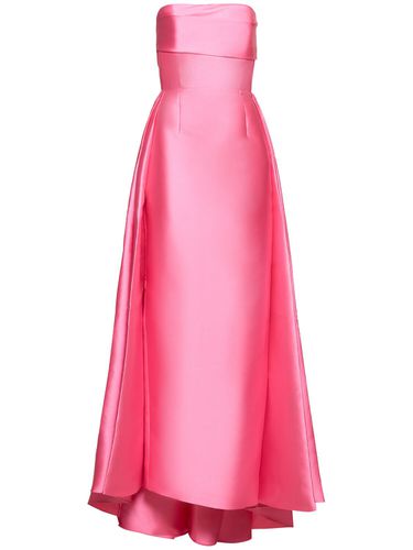 Robe Longue En Sergé Tiffany - SOLACE LONDON - Modalova